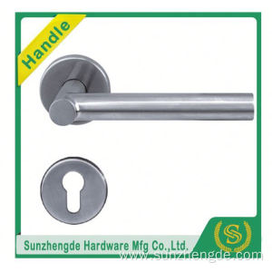 SZD STH-113 stainless steel door handle on rose
